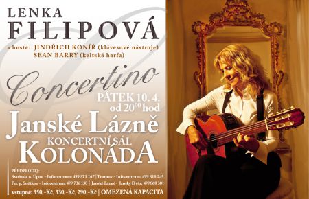 Janské Lázně - koncert L. Filipová 10.4.2015