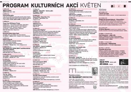 Vrchlabí -přehled akcí - květen 2015