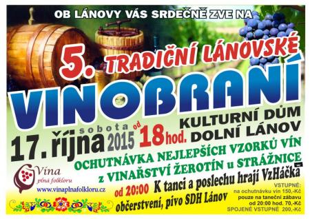 Lánovské vinobraním 17.10.2015
