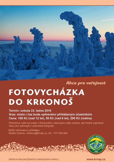 Fotovycházka do Krkonoš 