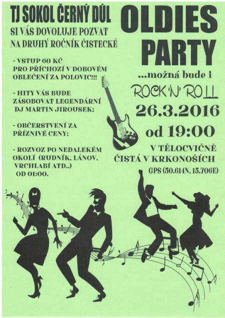 Oldies party 26.3.2016