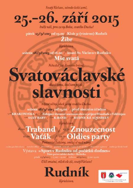 Svatováclavské slavnosti Rudník 2015