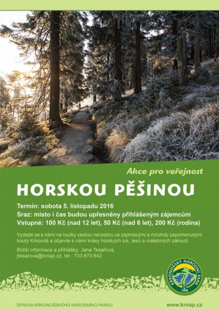horskou pěšinou 